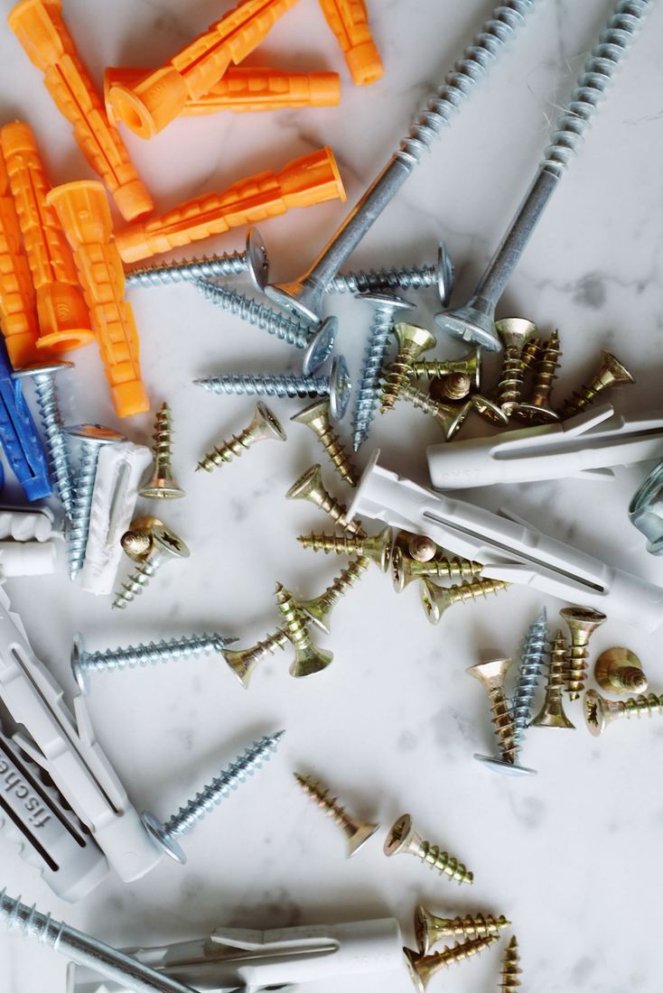 Orange home maintenance equipment and supplies